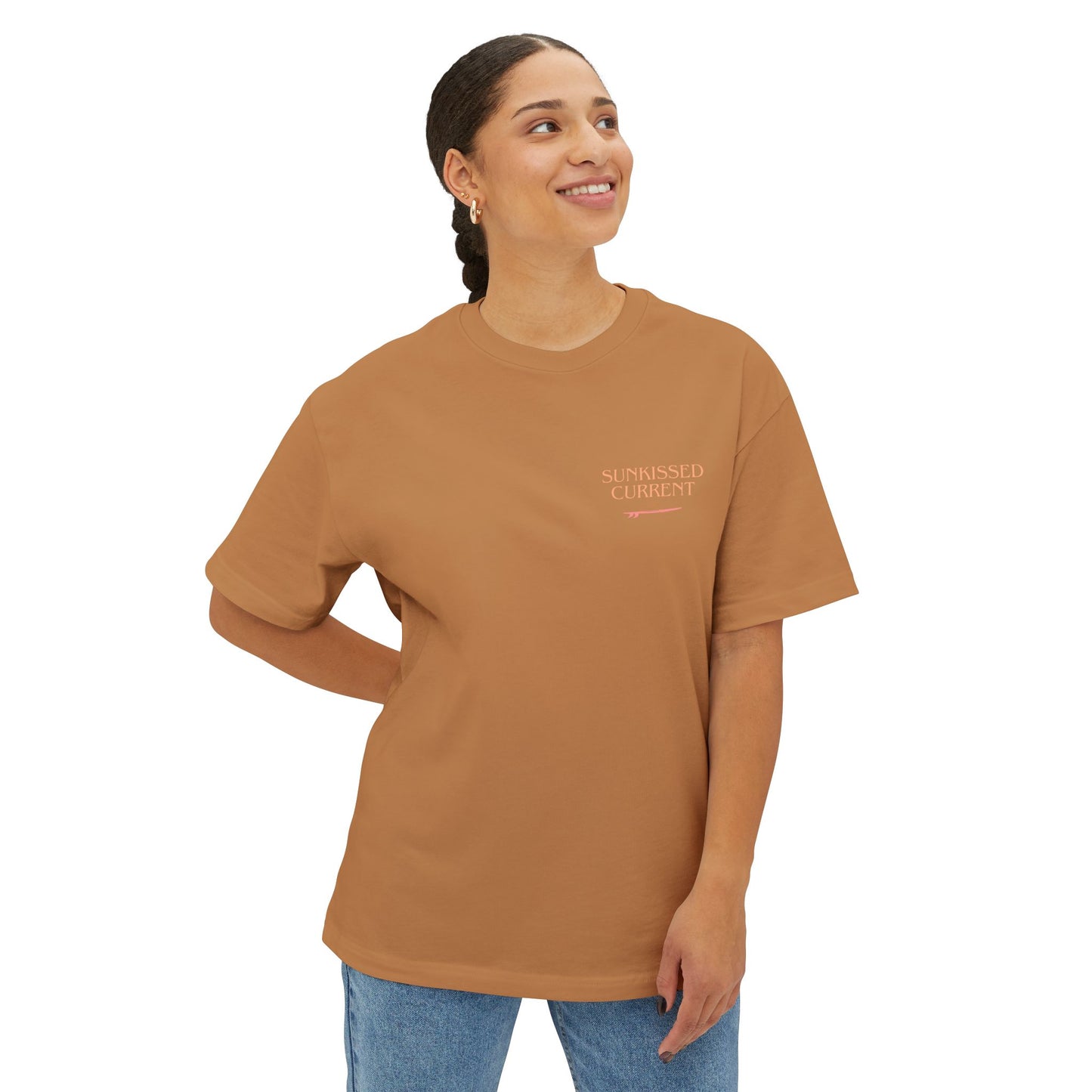 Sunkissed Current Oversized Tee - Beachy Vibes Unisex T-Shirt