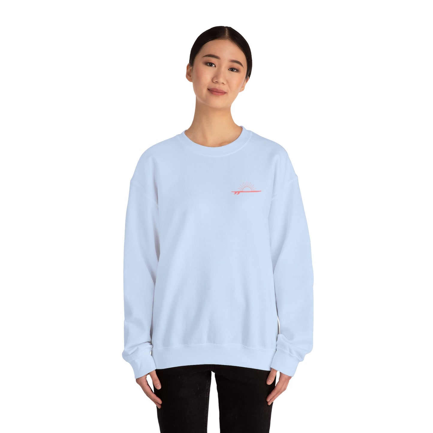Unisex Heavy Blend™ Crewneck Sweatshirt - Sunkissed Current Design