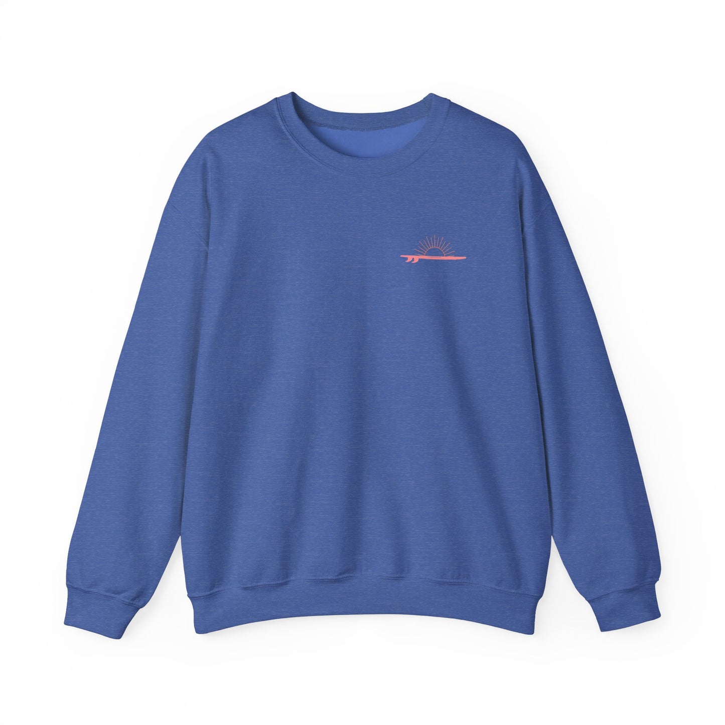 Unisex Heavy Blend™ Crewneck Sweatshirt - Sunkissed Current Design