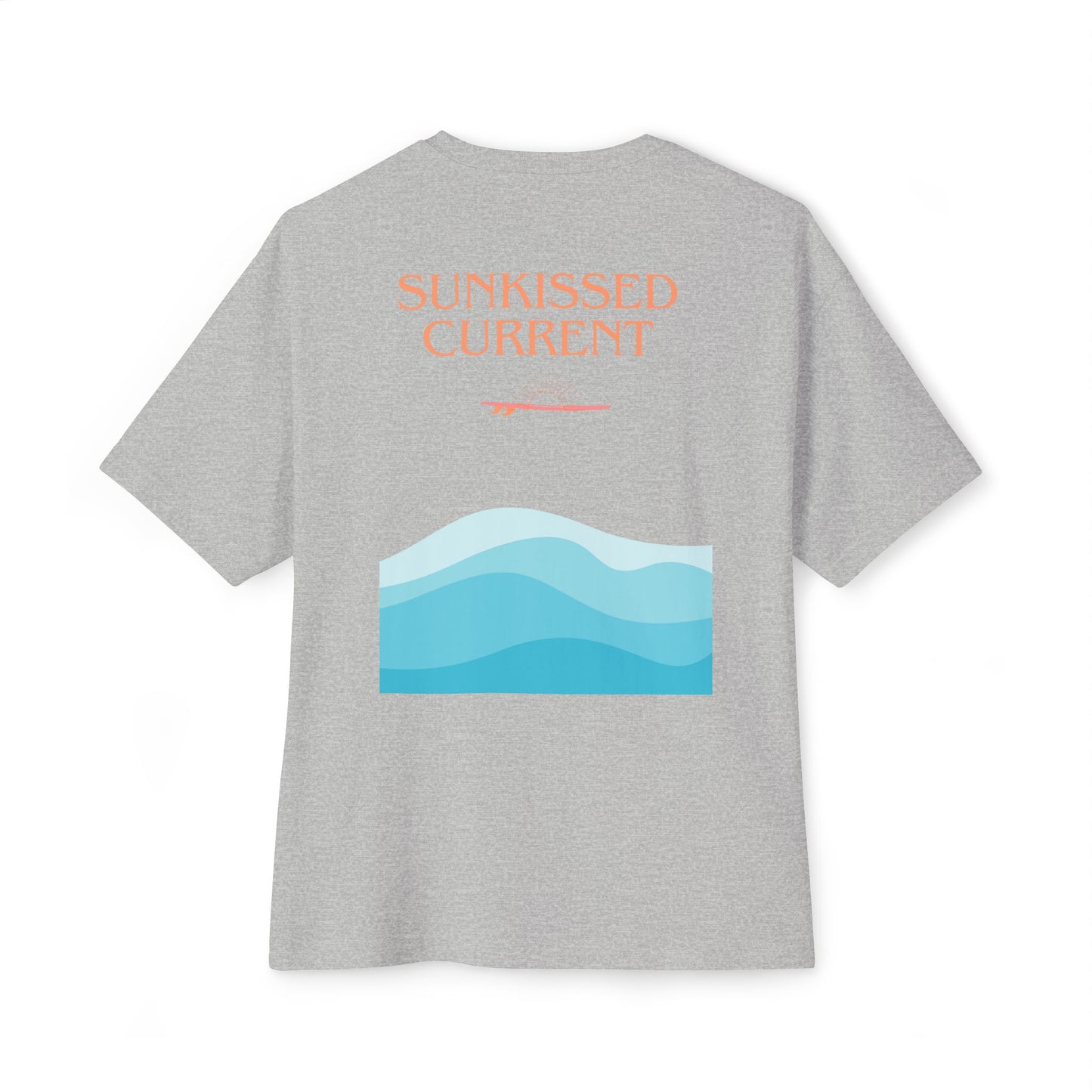 Sunkissed Current Oversized Tee - Beachy Vibes Unisex T-Shirt