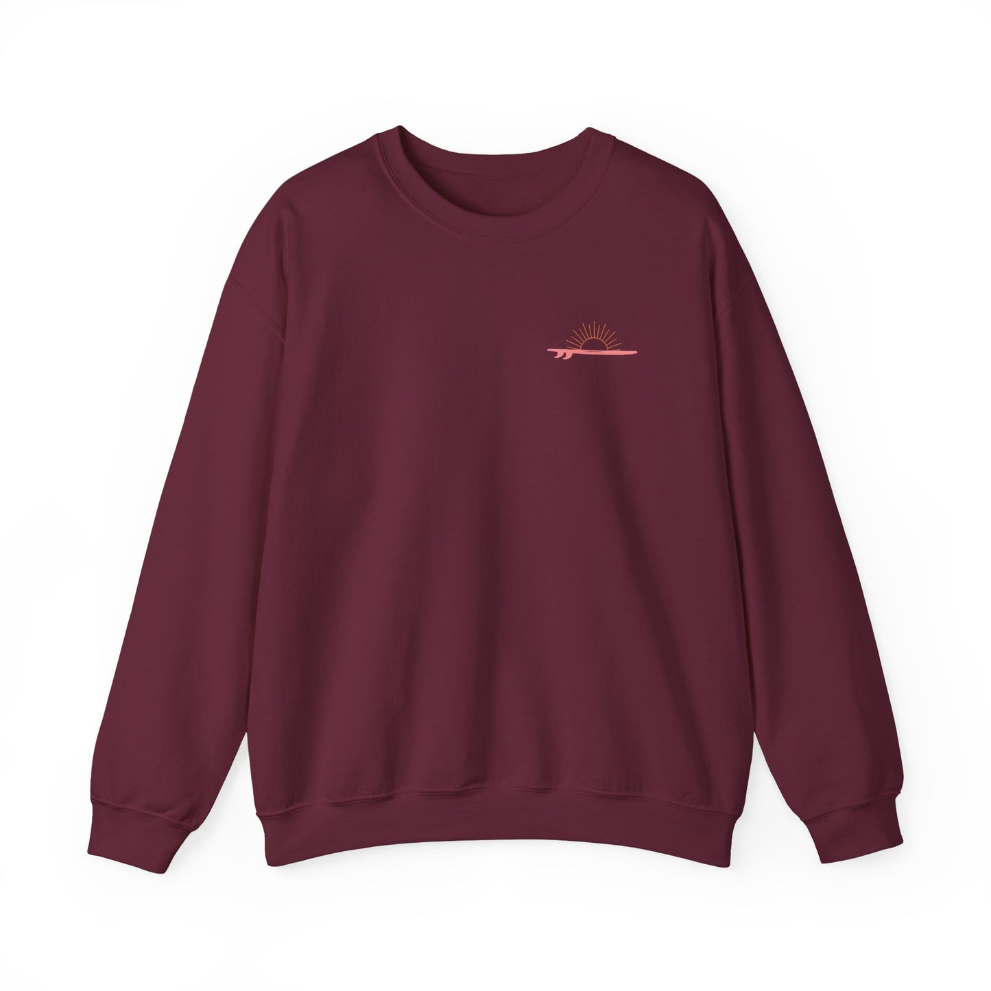 Unisex Heavy Blend™ Crewneck Sweatshirt - Sunkissed Current Design