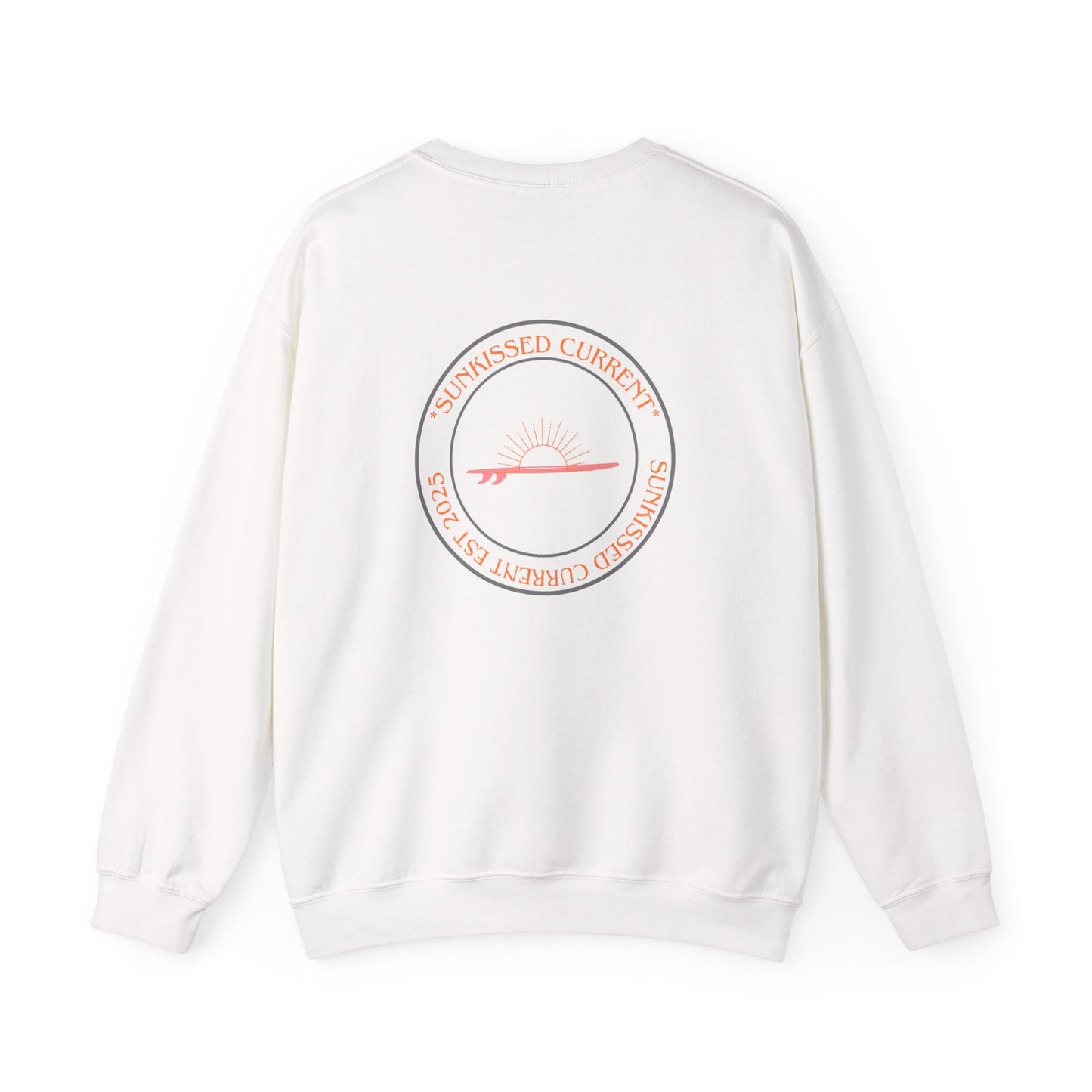Unisex Heavy Blend™ Crewneck Sweatshirt - Sunkissed Current Design