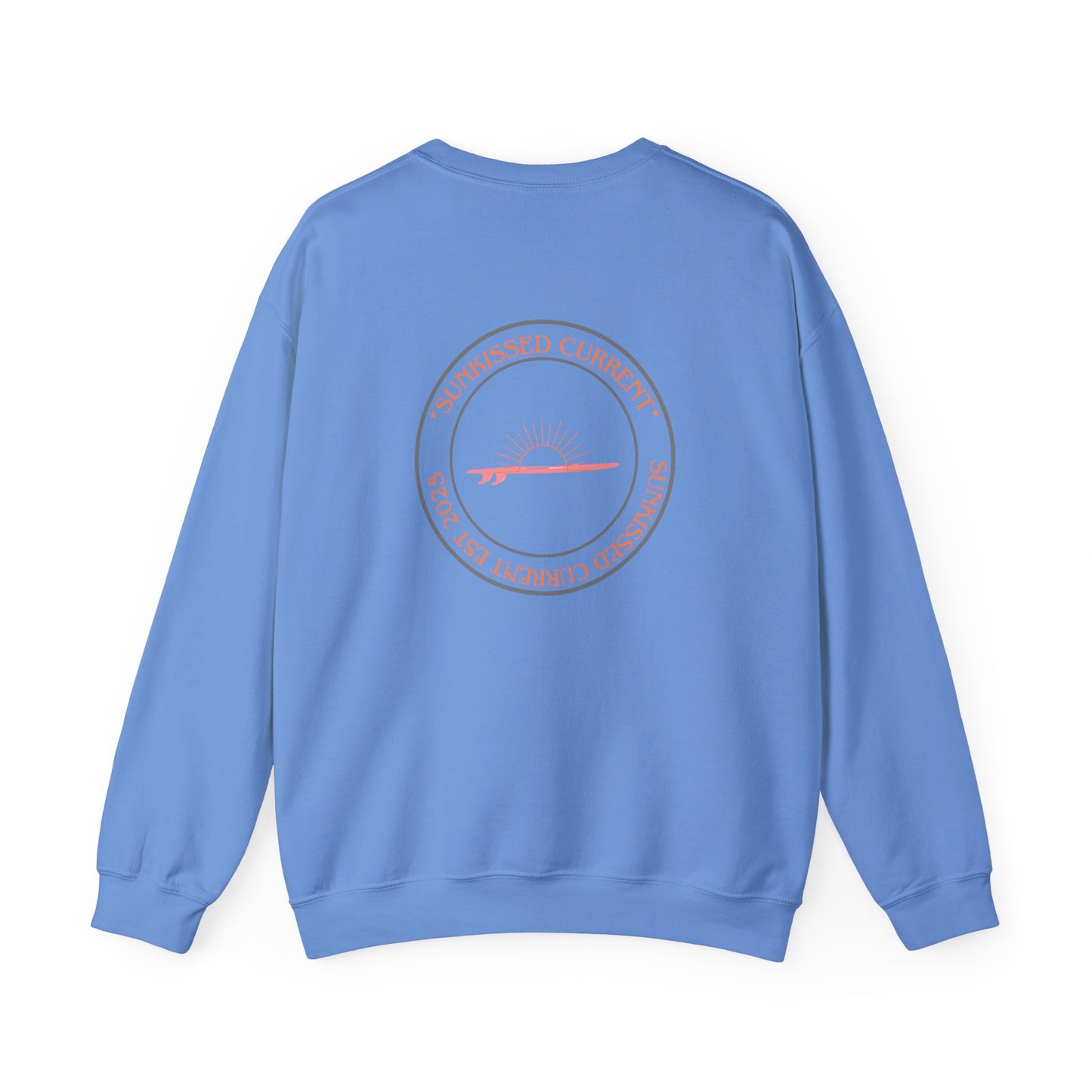 Unisex Heavy Blend™ Crewneck Sweatshirt - Sunkissed Current Design