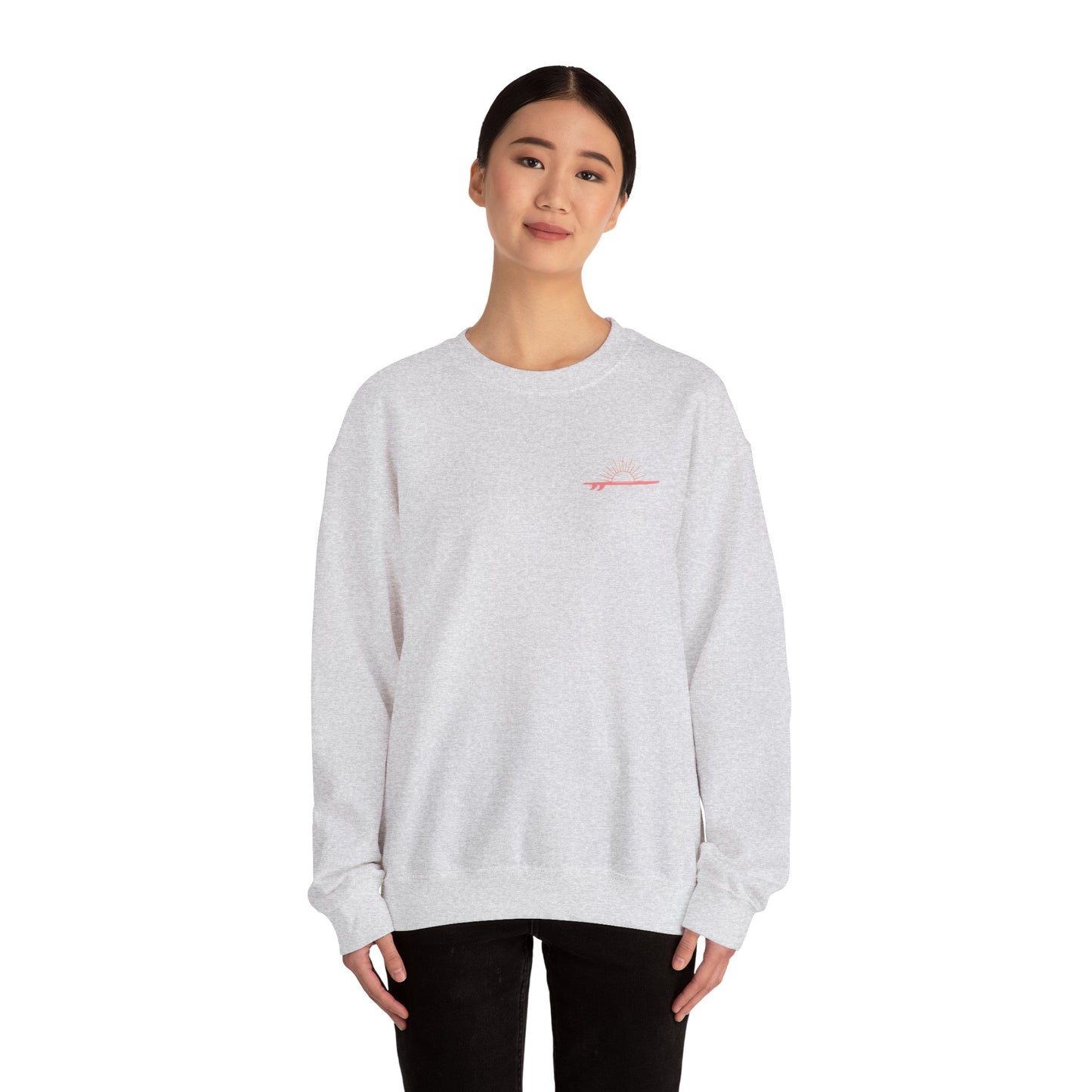 Unisex Heavy Blend™ Crewneck Sweatshirt - Sunkissed Current Design