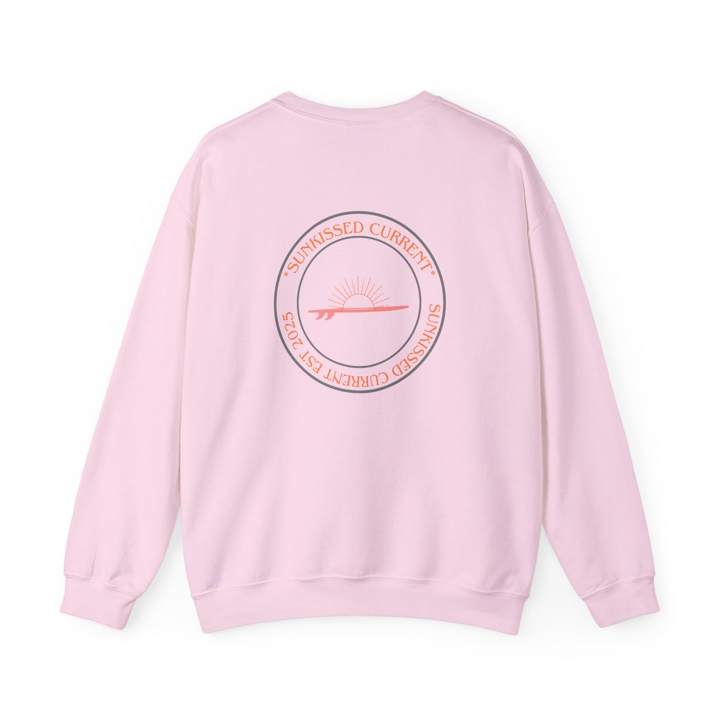 Unisex Heavy Blend™ Crewneck Sweatshirt - Sunkissed Current Design