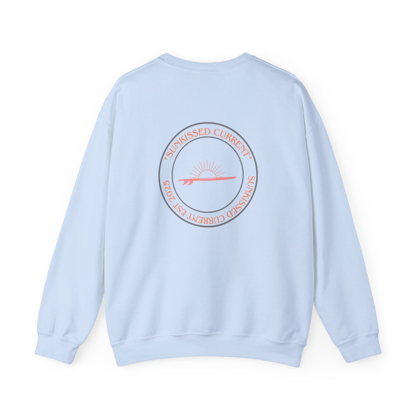 Unisex Heavy Blend™ Crewneck Sweatshirt - Sunkissed Current Design