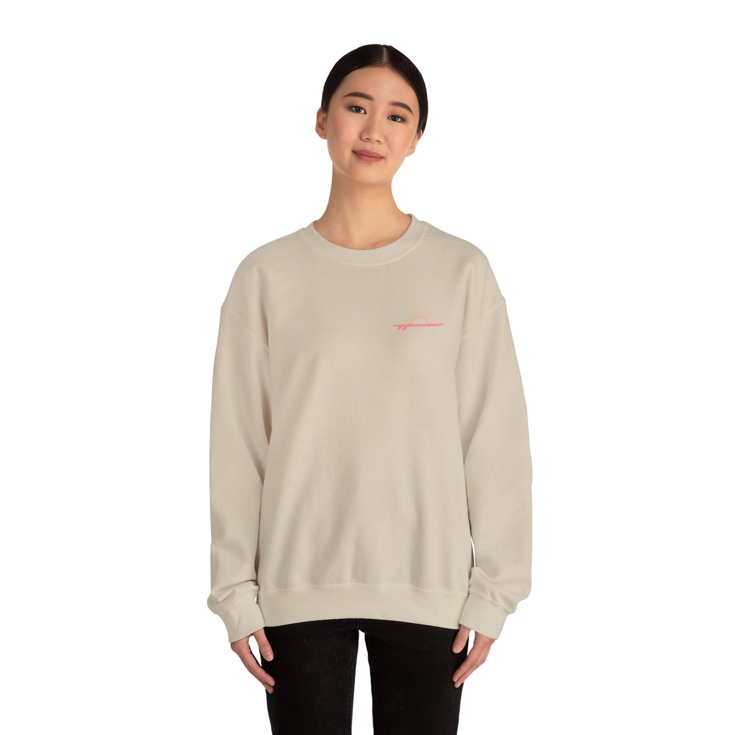 Unisex Heavy Blend™ Crewneck Sweatshirt - Sunkissed Current Design
