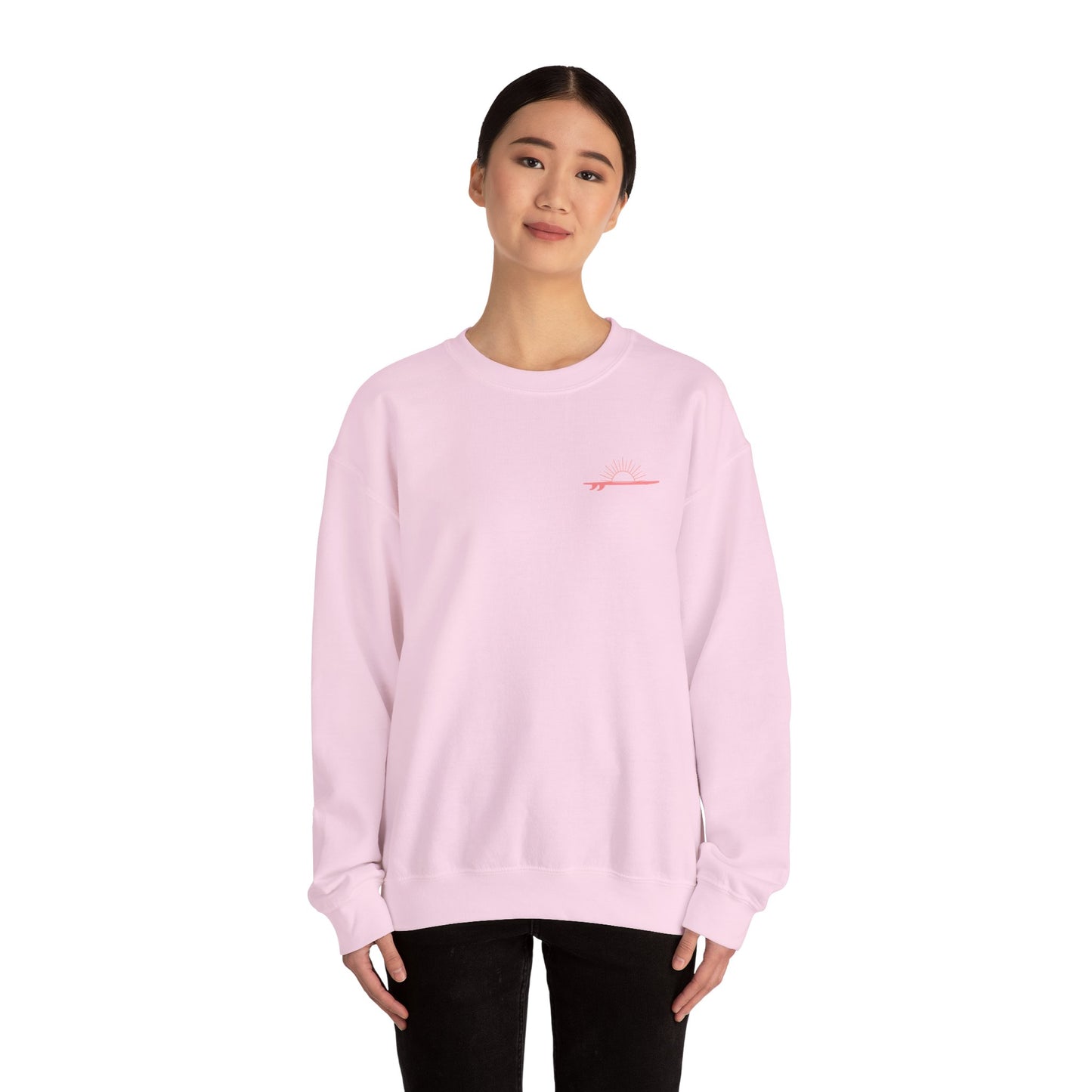 Unisex Heavy Blend™ Crewneck Sweatshirt - Sunkissed Current Design
